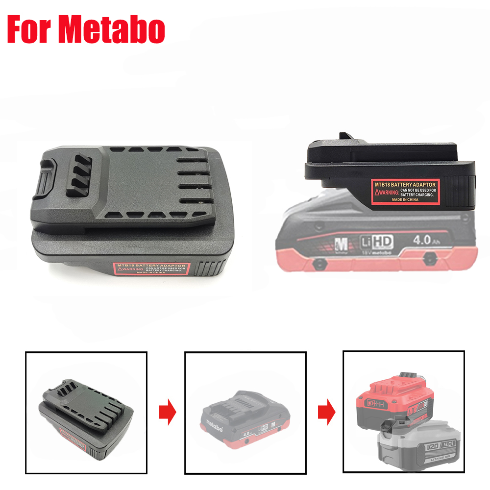 Power Tools Stanley - CRAFTSMAN/Stanley 18/20V 도구용 배터리 어댑터 Metabo