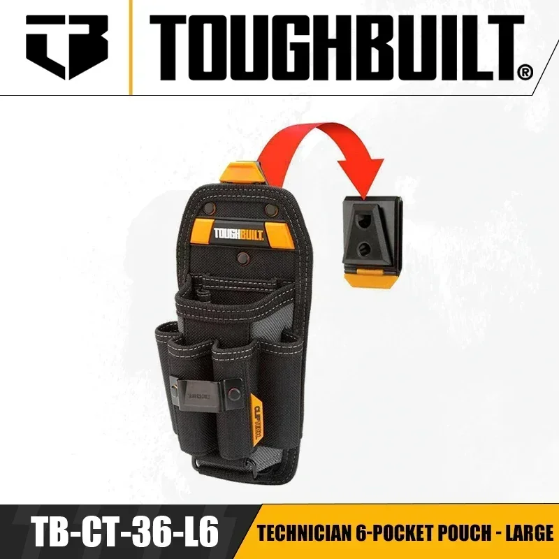Power Tools Technician - TOUGHBUILT TB-CT-36-L6 테크니션 6포켓 파우치 -