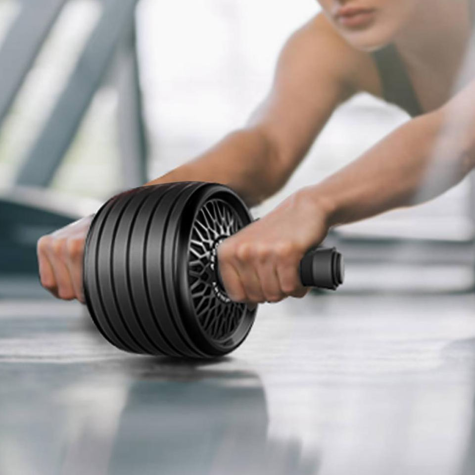 Ab 롤러 휠 근육 운동 장비, 복부 파워 휠, 팔 허 - Power Tools Training 리뷰 및 가격