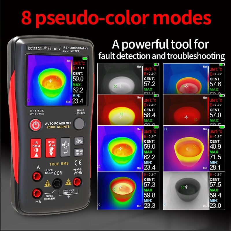 정밀한 적외선 열화상 카메라 통합 열 멀티미터 산업용  - Power Tools Images 리뷰 및 가격