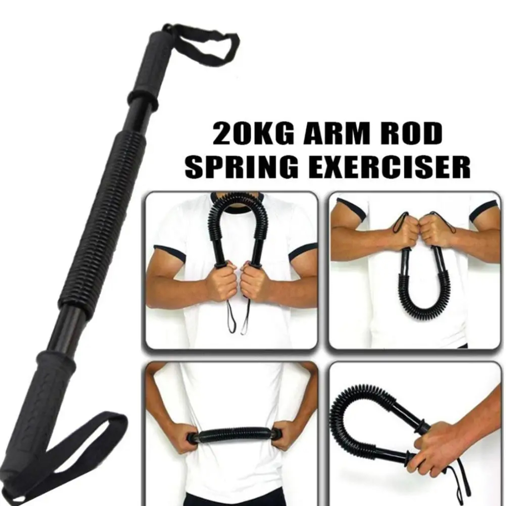 20KG 팔과 가슴 근력 강화 스프링 파워 트위스터 바 - Power Tools Training 리뷰 및 가격