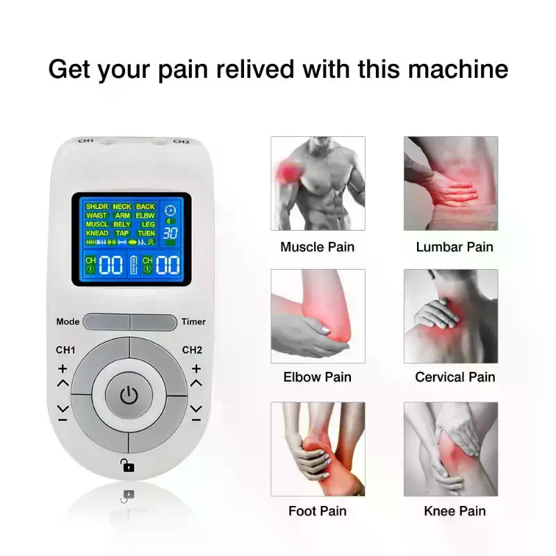 1 세트 근육 자극기 배터리 구동식 Tens Ems 침 - Power Tools Manual 리뷰 및 가격