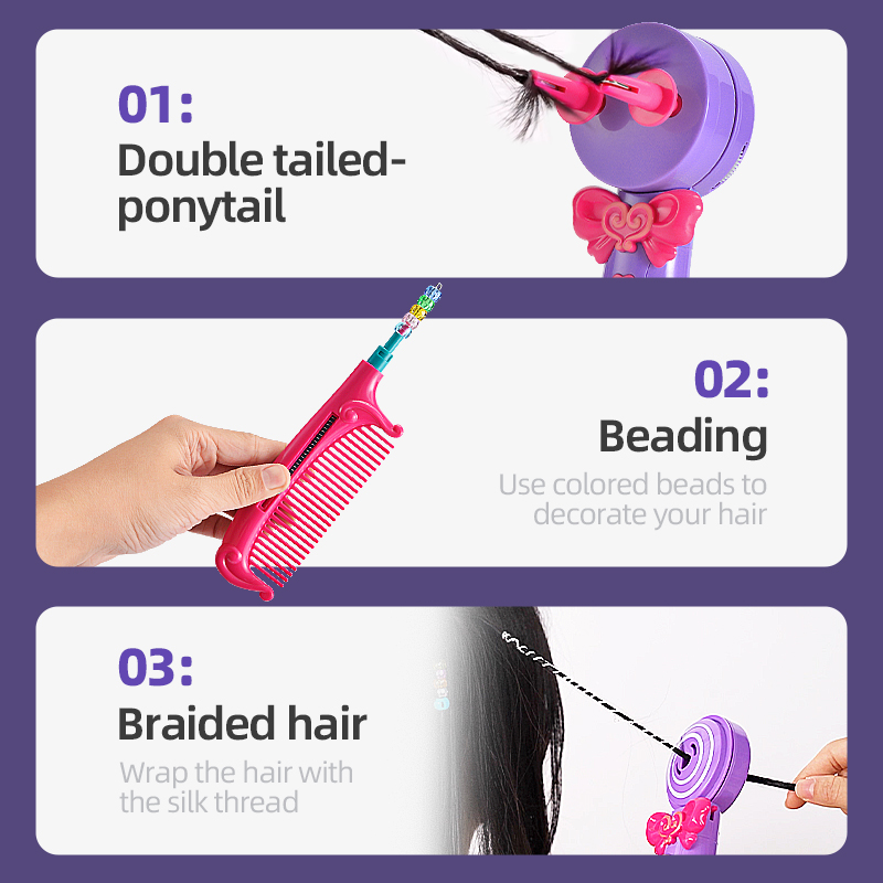 어린이 DIY 땋기 헤어 스타일 도구 전기 헤어 브레이 - Power Tools Kids 리뷰 및 가격